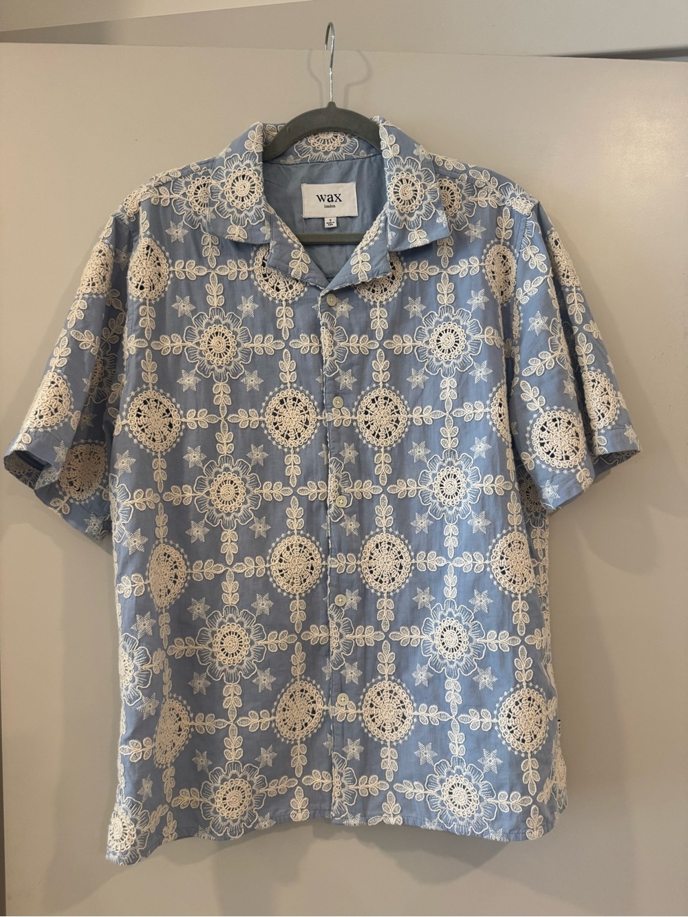 Wax London Didcot Floral Button-Up Shirt
